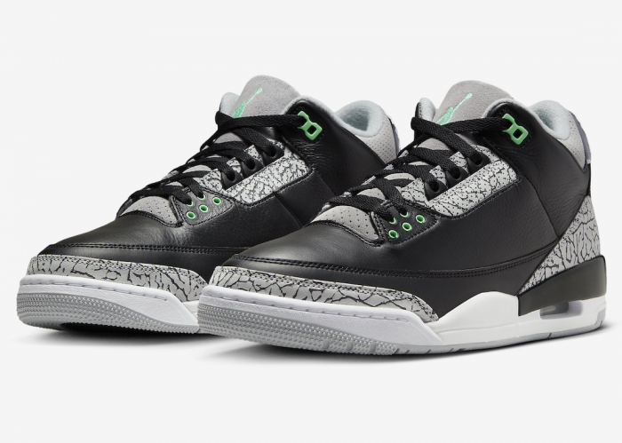 Jordan 3 Retro Green Glow [2]