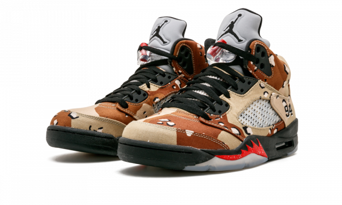 Jordan 5 Retro Supreme Desert Camo [2]