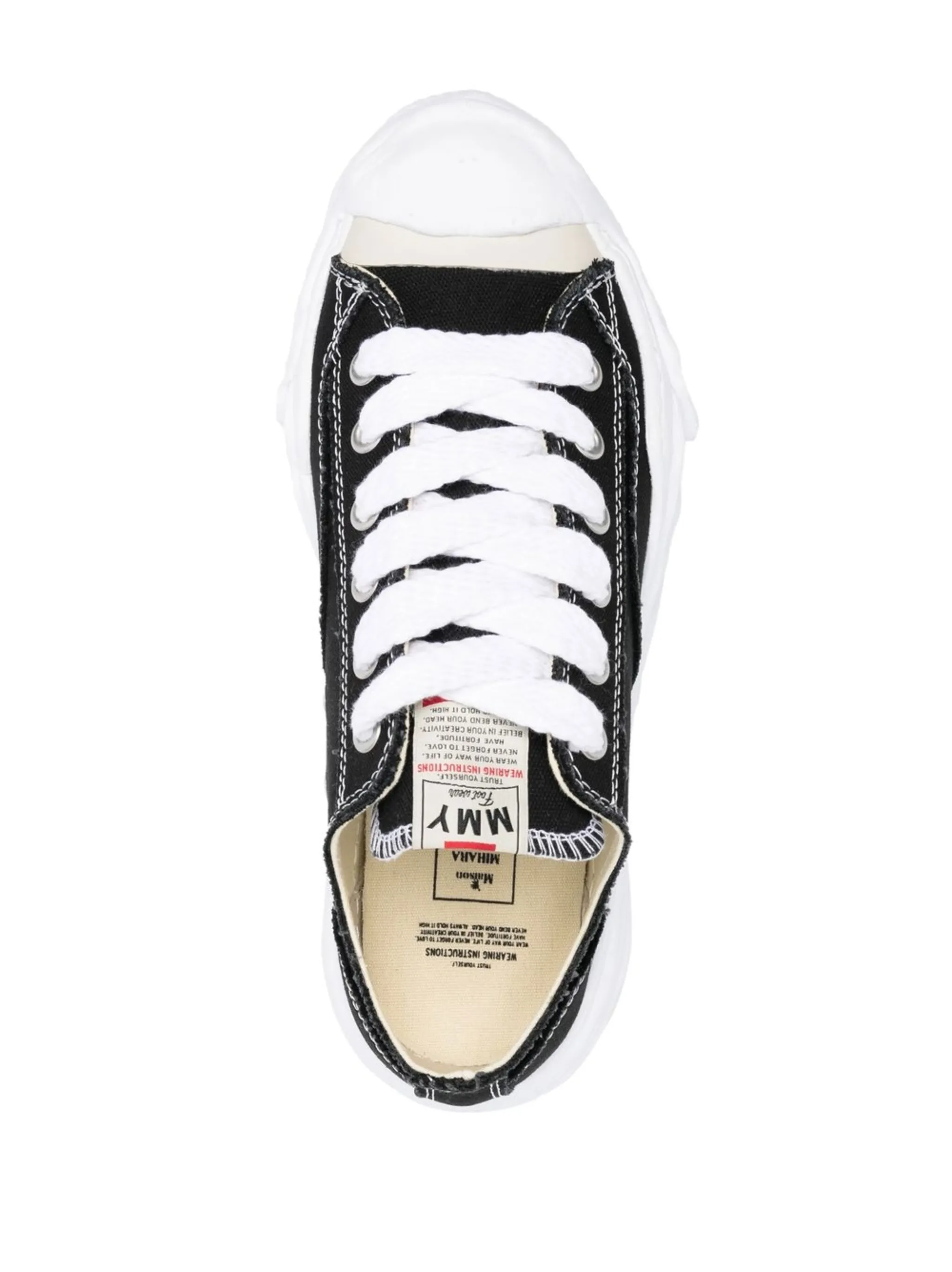 Maison Mihara Yasuhiro Hank sneakers negru talpa chunky [3]