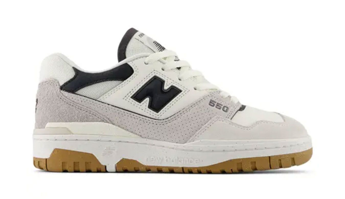 New Balance 550 Sea Salt Grey Matter (Women's) [2]