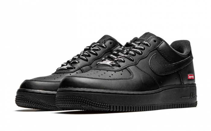 Nike Air Force 1 Low Supreme Black [2]