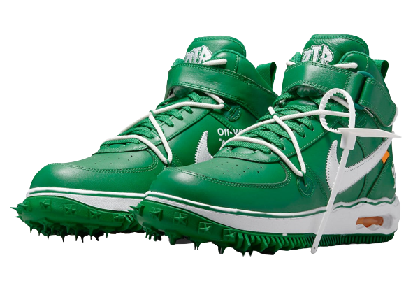 Nike Air Force 1 Mid Off-White Pine Green [2]