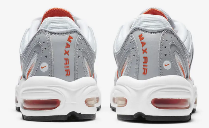 Nike Air Max Tailwind 4 White Orange Blaze Wolf Grey [4]
