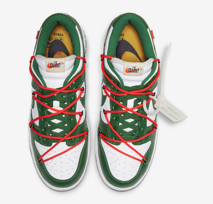 Nike Dunk Low Off-White Pine Green [3]