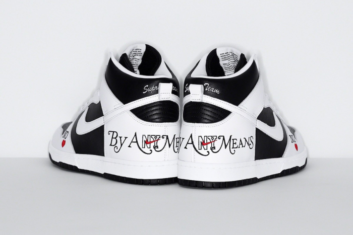 Nike SB Dunk High Supreme By Any Means Black [4]