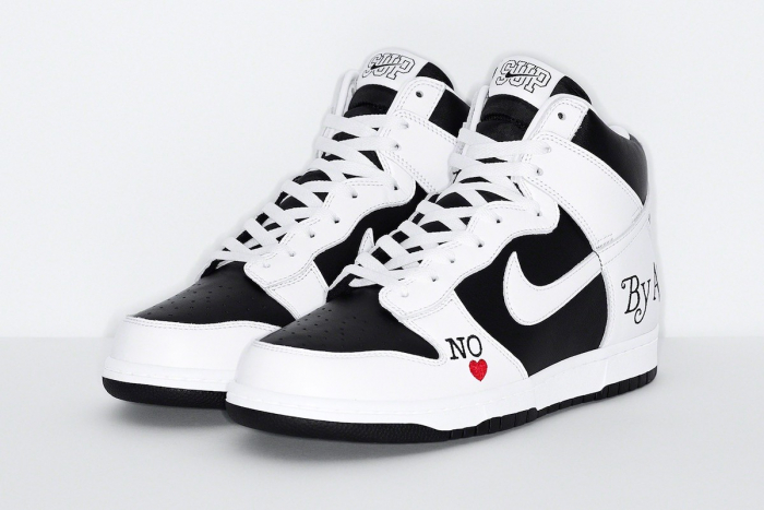 Nike SB Dunk High Supreme By Any Means Black [2]