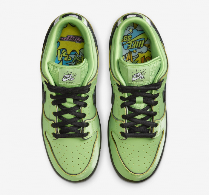 Nike SB Dunk Low The Powerpuff Girls Buttercup [3]