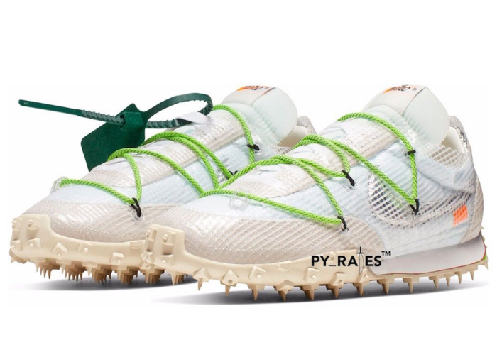 Nike Waffle Racer Off-White White (Women's) [2]