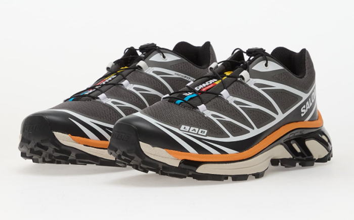 Salomon XT-6 Pewter Black Turmeric [2]