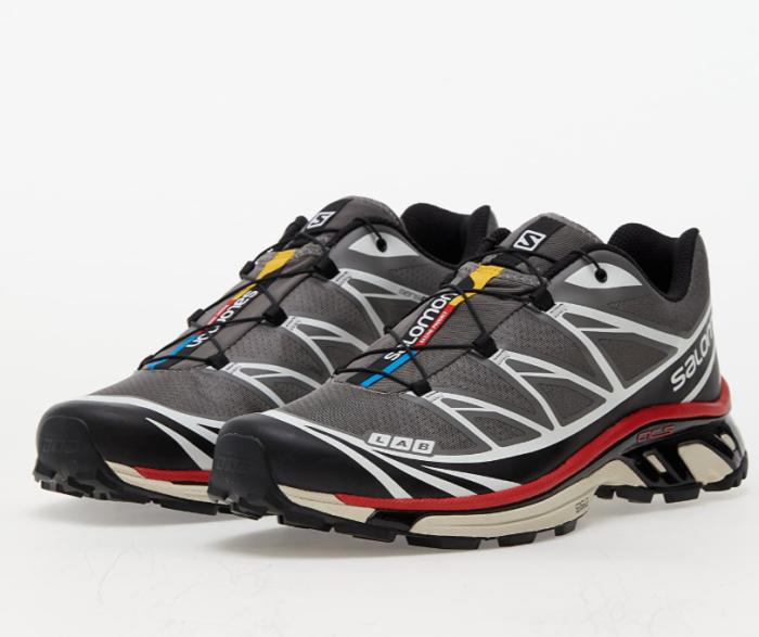 Salomon XT-6Pewter Aurora Red [2]