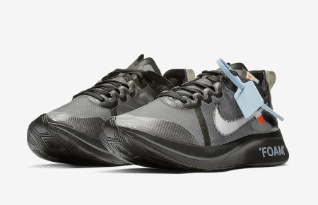 Nike Zoom Fly Off-White Black Silver [1]