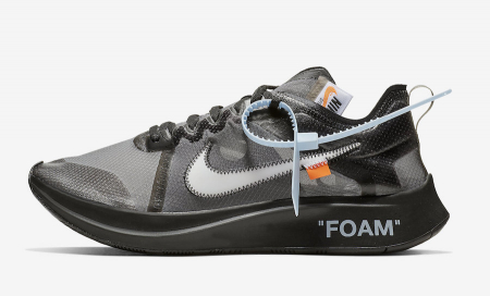 Nike - Nike Zoom Fly Off-White Black Silver