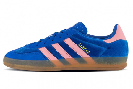 Adidas - adidas Gazelle Indoor Blue Semi Pink Spark (Women's)