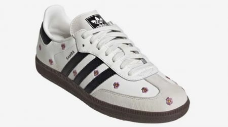 adidas Samba Light Purple Floral (Women's) [1]