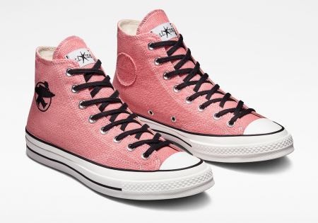 Converse Chuck Taylor All Star 70 Hi Stussy Surfman Pink [1]