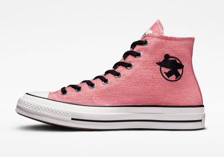 Convers - Converse Chuck Taylor All Star 70 Hi Stussy Surfman Pink