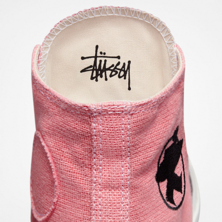 Converse Chuck Taylor All Star 70 Hi Stussy Surfman Pink [4]
