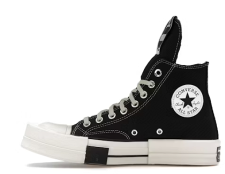 TURBODRK - Converse TURBODRK Chuck Taylor All Star 70 HiRick Owens DRKSHDW Black