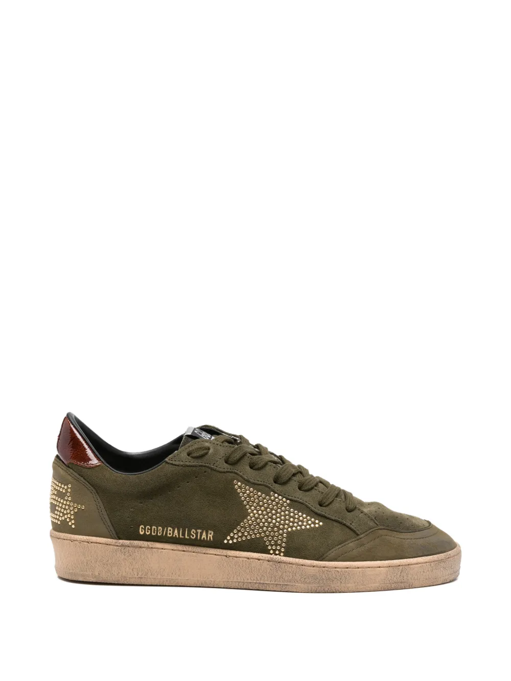 OFF-White - Golden Goose Ball-Star barbat verde oliv stea tinte aurii