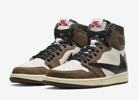 Jordan 1 Retro High OG SP Travis Scott Mocha [1]