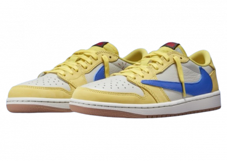 Jordan 1 Retro Low OG SPTravis Scott Canary [1]