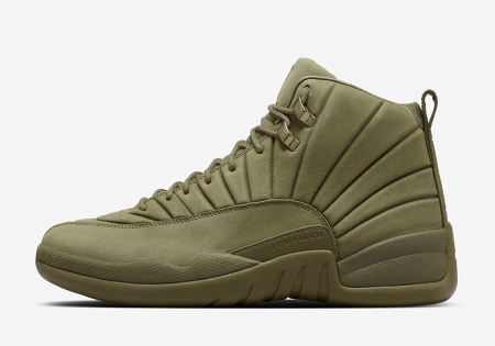 Jordan 12 - Jordan 12 Retro PSNY Olive