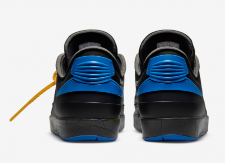 Jordan 2 Retro Low SP Off-White Black Blue [4]