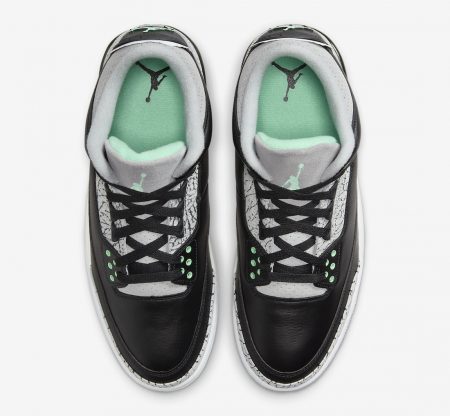 Jordan 3 Retro Green Glow [2]