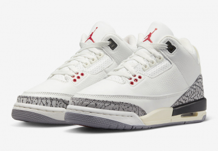 Jordan 3 Retro White Cement Reimagined (GS) [1]