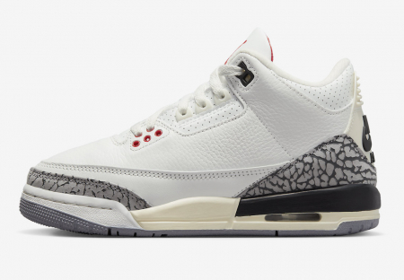 Jordan 3 Retro White Cement Reimagined (GS) [0]