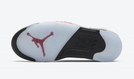 Jordan 5 Retro Fire Red Silver Tongue (2020) [4]