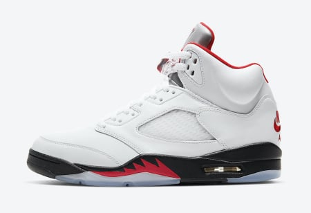 Jordan 5 Retro Fire Red Silver Tongue (2020) [0]