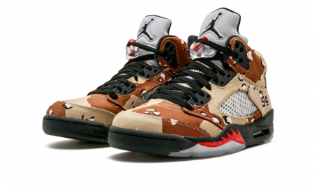 Jordan 5 Retro Supreme Desert Camo [1]