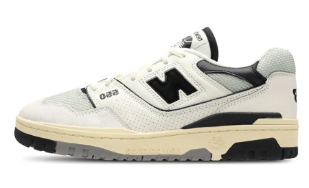 550 - New Balance 550 Sea Salt Pack Black