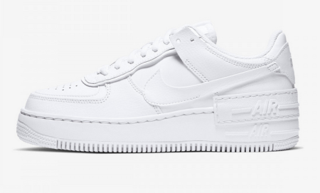 Air Force - Nike Air Force 1 Low Shadow Triple White (Women's)