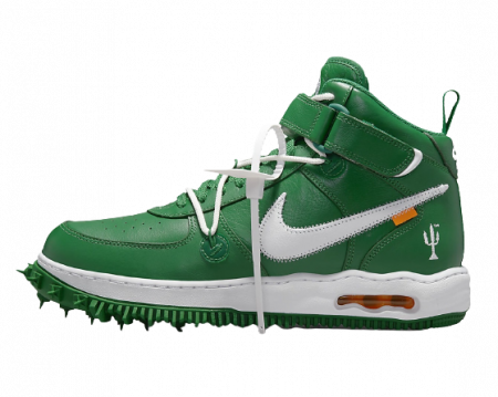 Sneakers - Nike Air Force 1 Mid Off-White Pine Green