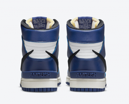 Nike Dunk High AMBUSH Deep Royal [3]