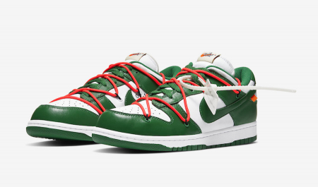 Nike Dunk Low Off-White Pine Green [1]