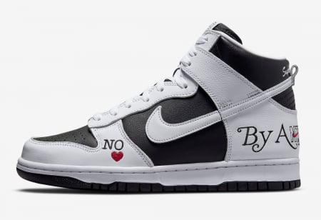 SB - Nike SB Dunk High Supreme By Any Means Black