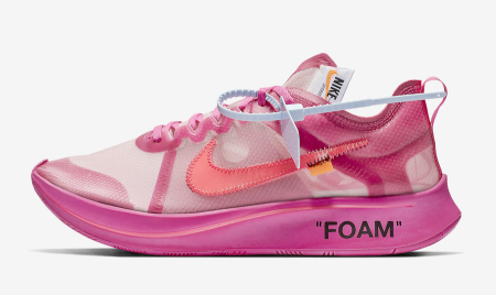 Pantofi Sport - Nike Zoom Fly Off-White Pink
