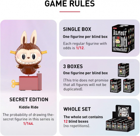 POP MART THE MONSTERS Almost Hidden Blind Box [1]