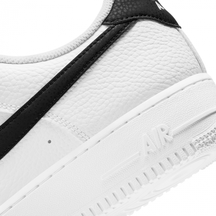 SNEAKERS BARBATI Pantofi sport Nike Air Force 1 '07 White Black Pebbled Leather - sneakerit.ro [4]