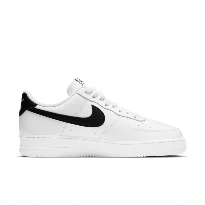 SNEAKERS BARBATI Pantofi sport Nike Air Force 1 '07 White Black Pebbled Leather - sneakerit.ro [12]