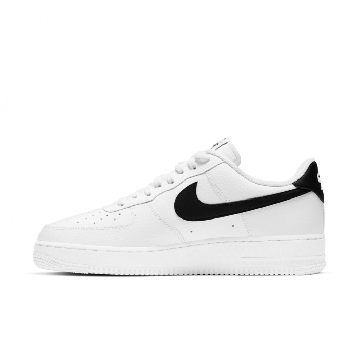 SNEAKERS BARBATI Pantofi sport Nike Air Force 1 '07 White Black Pebbled Leather - sneakerit.ro [11]