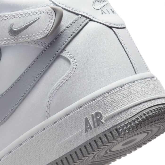 SNEAKERS COPII Pantofi sport Nike Air Force 1 Mid Le Bg White Wolf Grey - sneakerit.ro [10]