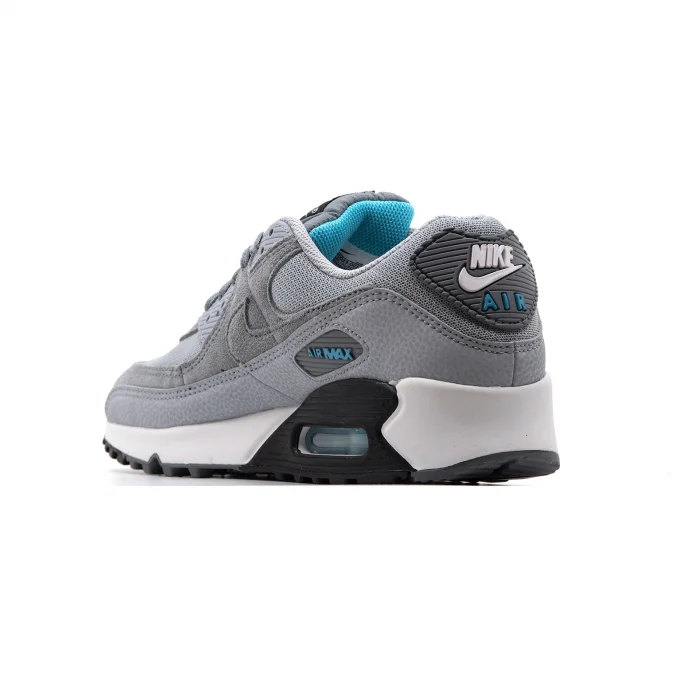 SNEAKERS BARBATI Pantofi sport Nike Air Max 90 Wolf Grey Chlorine Blue - sneakerit.ro [4]