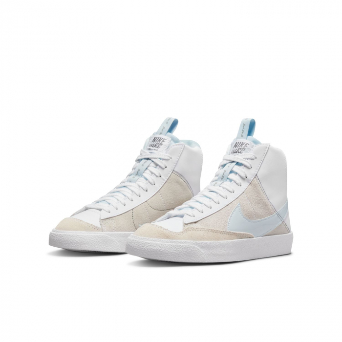 SNEAKERS COPII Pantofi sport Nike Blazer Mid '77 SE D Gg White White Black White - sneakerit.ro [2]