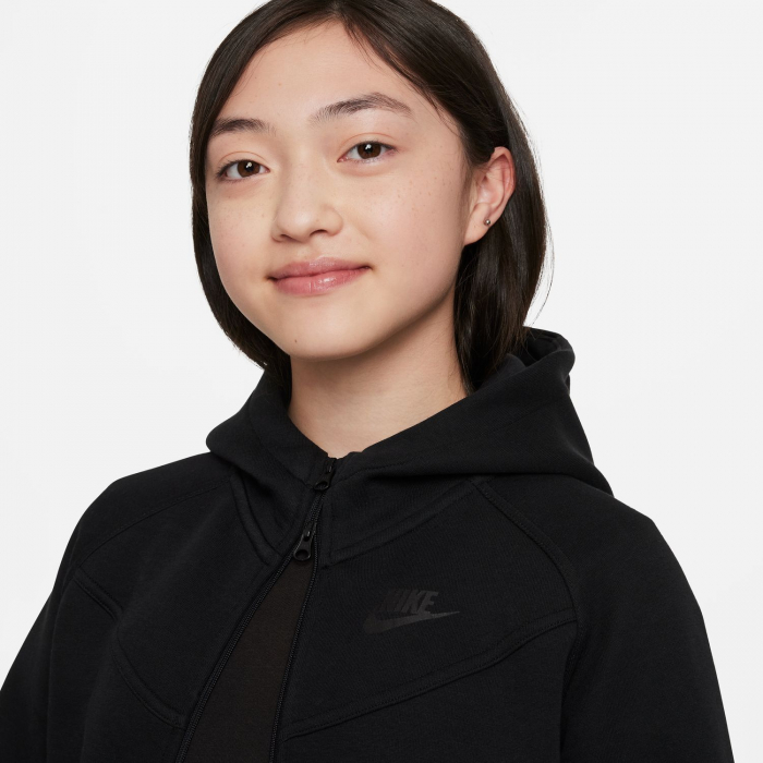 Haine Sport Copii Bluza cu fermoar Nike G Nsw Tech Fleece Hoodie Fz Ls - sneakerit.ro [3]