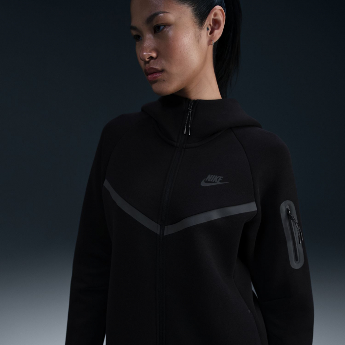 Nike Hanorac Nike W Nsw Tch Flc Wr Fz Hdy 2 - sneakerit.ro [4]