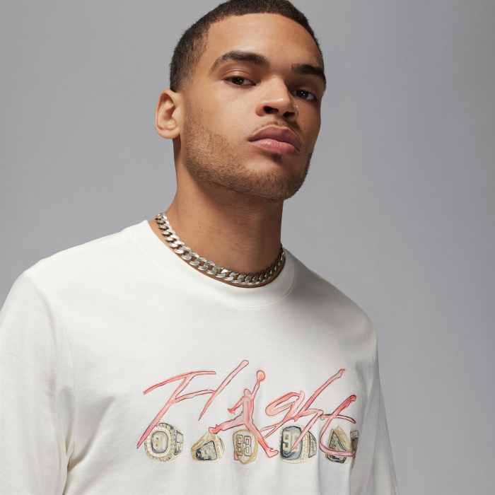 BRANDURI Tricou Jordan M J Flt Ess Rings Ss Crew - sneakerit.ro [3]